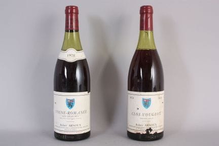 1 B CLOS-VOUGEOT (Grand Cru) 4 cm; Oberkante bis U