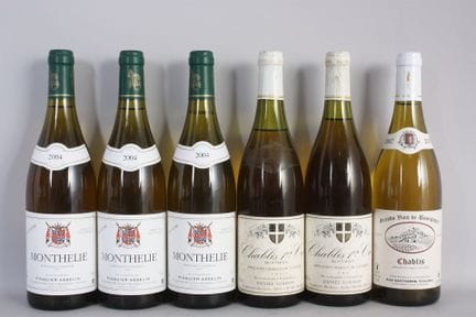 2 B CHABLIS MONTMAIN (1er Cru) 3,5 cm oder besser;