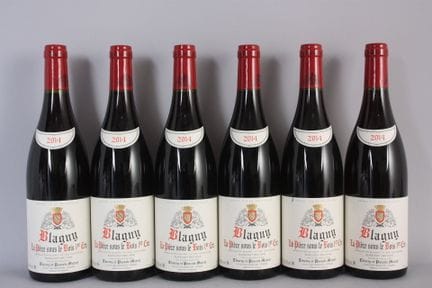 6 B BLAGNY LA PIECE SOUS LE BOIS Rotwein (1er Cru)