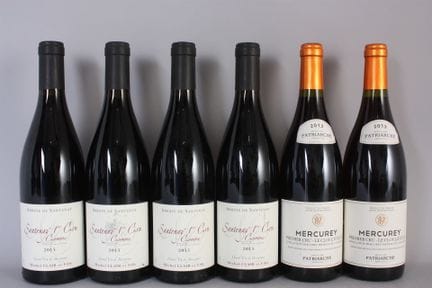 4 B SANTENAY COMME Rotwein (1er Cru)  Michel Clair