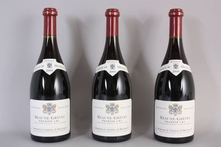 3 B BEAUNE-GREVES Red (1er Cru)  Château de Meursa