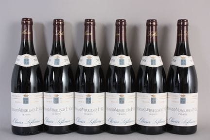 6 B PERNAND-VERGELESSES FICHOTS Rotwein (1er Cru) 