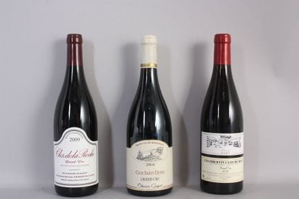 1 Flasche CLOS SAINT-DENIS (Grand Cru) – einige Sp