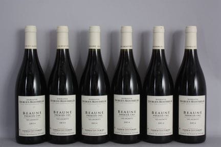 6 B BEAUNE LES AIGROTS Rotwein (1er Cru)  (Origina