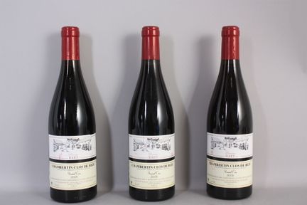 3 B CHAMBERTIN CLOS DE BEZE (Grand Cru), Etiketten