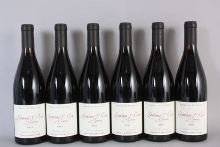 6 B SANTENAY COMME Rotwein (1er Cru)  Michel Clair