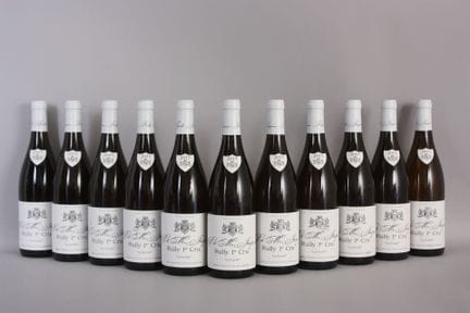 11 B RULLY LA PUCELLE Weiß (1er Cru) – einige Etik