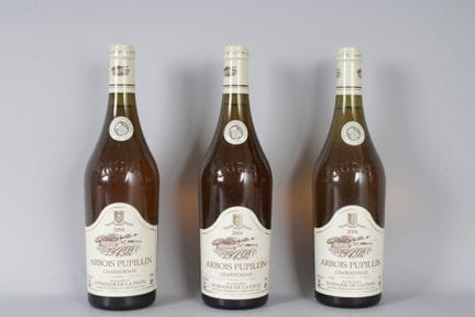 3 B ARBOIS PUPILLIN CHARDONNAY Domaine de la Pinte