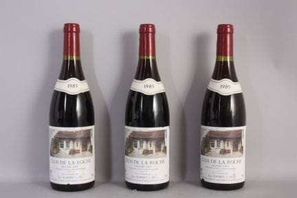3 B CLOS DE LA ROCHE (Grand Cru), leicht beschädig