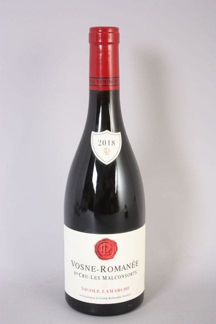 1 B VOSNE-ROMANEE LES MALCONSORTS (1er Cru)—label 