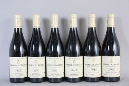 6 B GEVREY-CHAMBERTIN  Domaine Thierry Mortet 2012