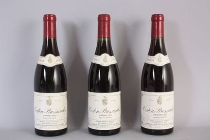 3 B CORTON-BRESSANDES Rotwein (Grand Cru) – leicht