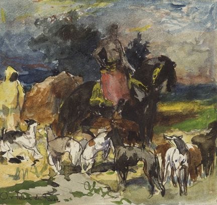 Faber du Faur, Otto von (1828-1901). Arabische Jäg