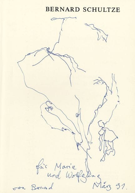 Schultze, Bernard (1915-2005). « Im Labyrinth ». Œ