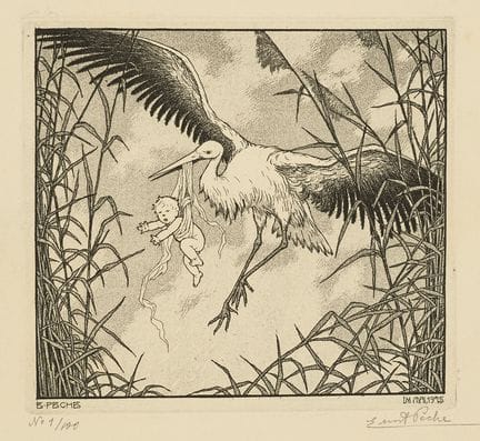 Peche, Ernst (1885-1946). 16 gravures (dont 15 sig