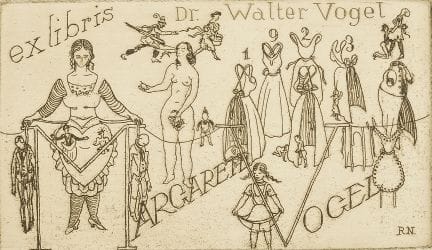 Ex-libris, collection. – 68 ex-libris dont la plup