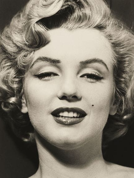 Philippe Halsman 1906-1969 
Marilyn, également con