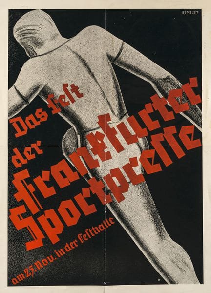 Affiche. – Arthur Bemeleit (né en 1902, dont on a 