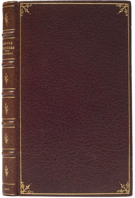 拉姆齐，A. 《温顺的牧羊人》，一部田园喜剧。爱丁堡与伦敦，1807年。3张叶，169页。同时期的栗