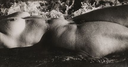 Lucien Clergue 1934-2014 
Nu né de l'écume, vers 1