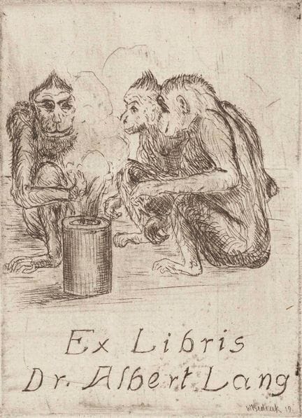 Ex-libris. – Bedenk, portfolio. – R. Braungart. Gr
