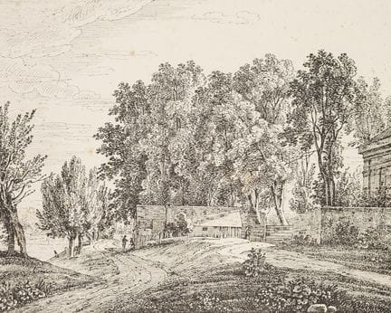 Warnberger, Simon (1769-1847). Une partie de jeu s
