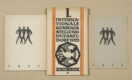 分离派。——慕尼黑新分离派，2册画册，第七届和第九届展览，玻璃宫，1921年及1923年。64页和3