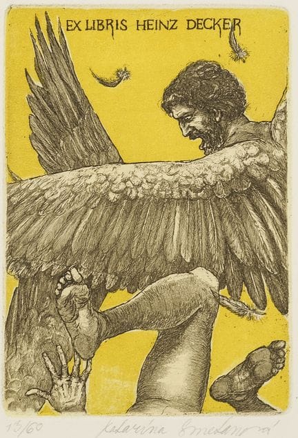 Ex-libris. – L'image de l'homme dans l'ex-libris c