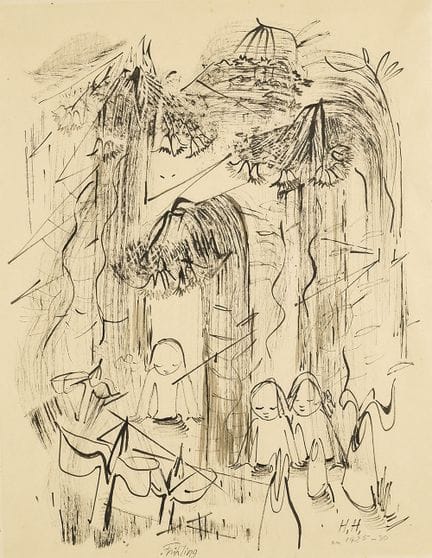 Höch, Hannah (1889-1976). Die vier Jahreszeiten. 4