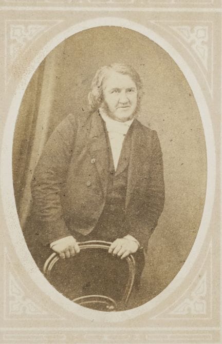 John Moffat 1819-1894 
Portrait de Sir James Young
