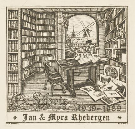Ex-libris, collection. – Propriétaires éminents : 