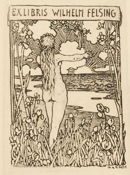 Ex-libris, recueil. – 24 ex-libris du XXe siècle, 