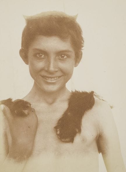 Wilhelm von Gloeden 1856-1931 
Le petit faune, pap