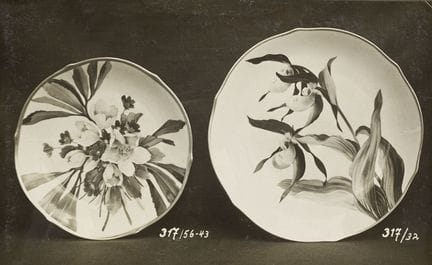 Ceramics, sample book. – Woldemar Adler, porcelain