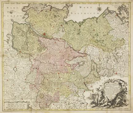 Maps. – Central European Countries. 5 colored or p