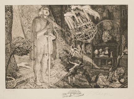 Staeger, Ferdinand (1880-1976). Don Juan, scène du