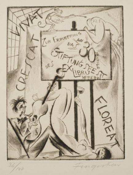 Fingesten, Michel (1884-1943). Das 30jährige Stift