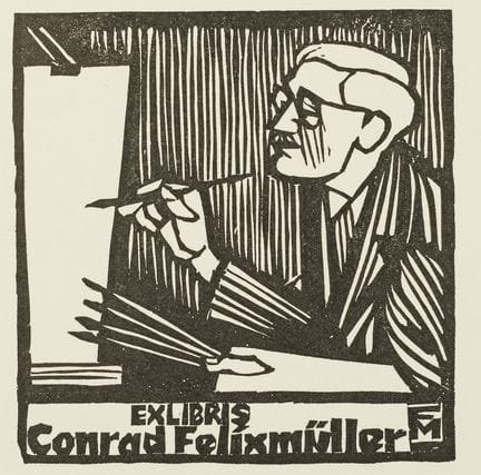 Felixmüller, Conrad (1897–1977). Typewritten Lette