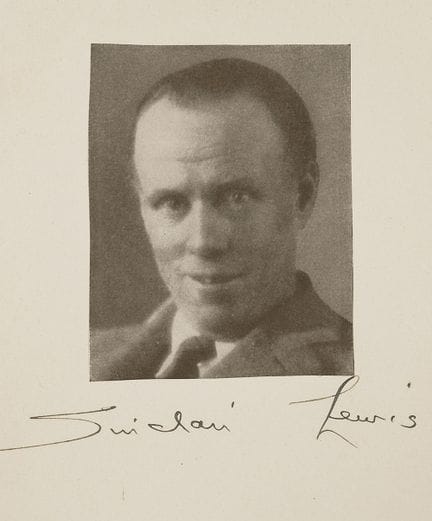 Lewis, Sinclair 
(1885-1951), amerikanischer Schri