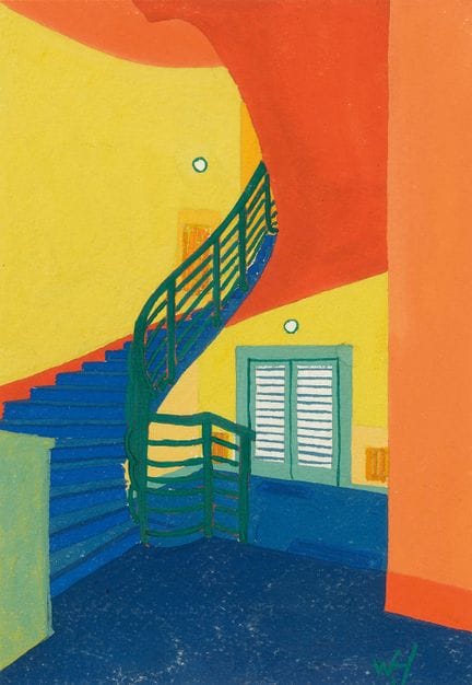 Bauhaus. – Waldemar Hüsing (1909-1979). É esquisse