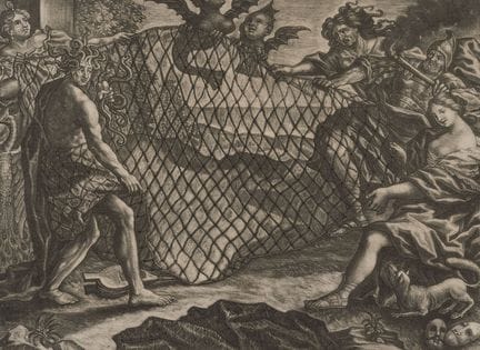 Heiss, Gottlieb (1684-1740). Die Abwehr des Bösen.