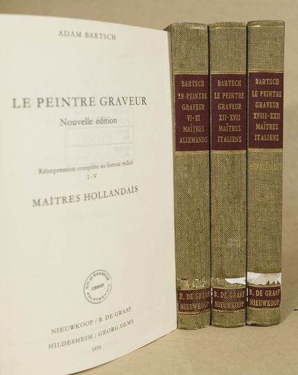 Bartsch, Adam. *Le Peintre Graveur*. New ed., comp