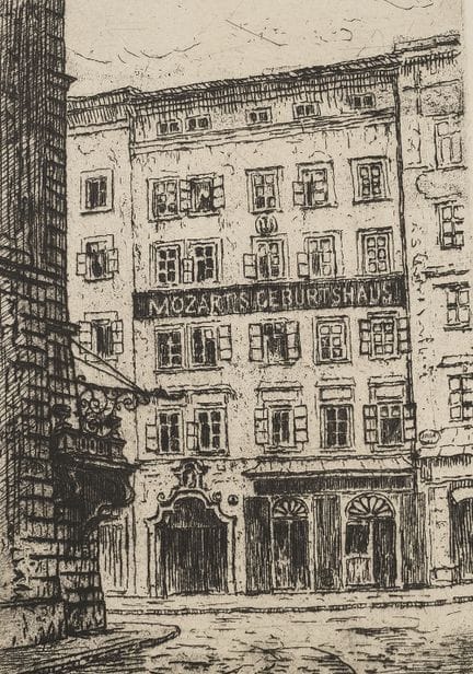 Eckhardt, Ferdinand (1876-1952). 2 planches de gra