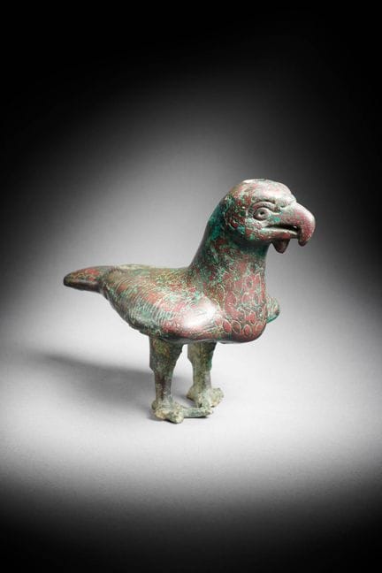 AIGLE EN ALLIAGE CUIVREUX

Asie centrale, IIe mill