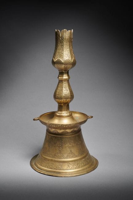 CANDELIERE IN OTTONE

Turchia ottomana, XVII secol