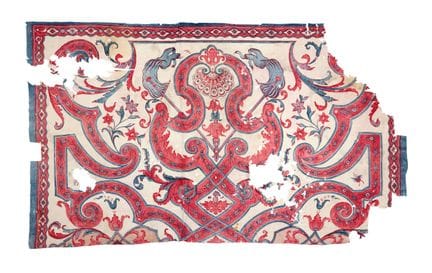 MAGNIFICO FRAMMENTO DI PALAMPORE IN CHINTZ

India 