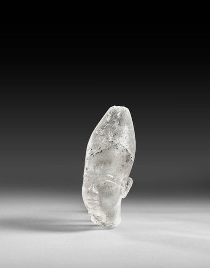 TÊTE ROYALE EN CRISTAL DE ROCHE

Art égyptien, Nou