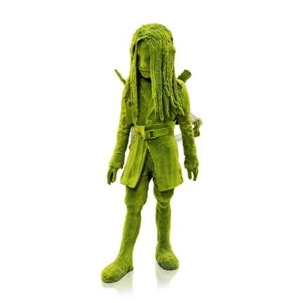 金·西蒙森

《带着玻璃三角形的苔藓男孩》——2019

《苔藓人》（Moss People） 

