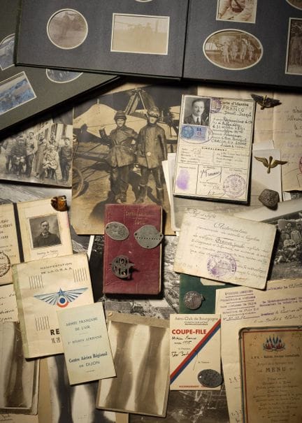 IMPORTANT COLLECTION OF MEMORABILIA BELONGING TO P