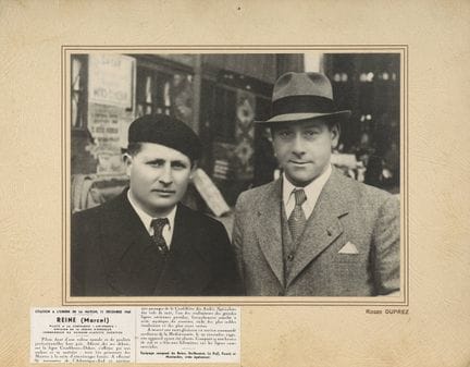 MARCEL REINE AND HENRI GUILLAUMET

Portrait of Mar